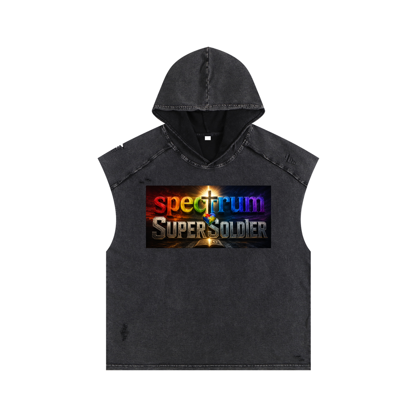 Spectrum Super soldier Hooded Tank Top