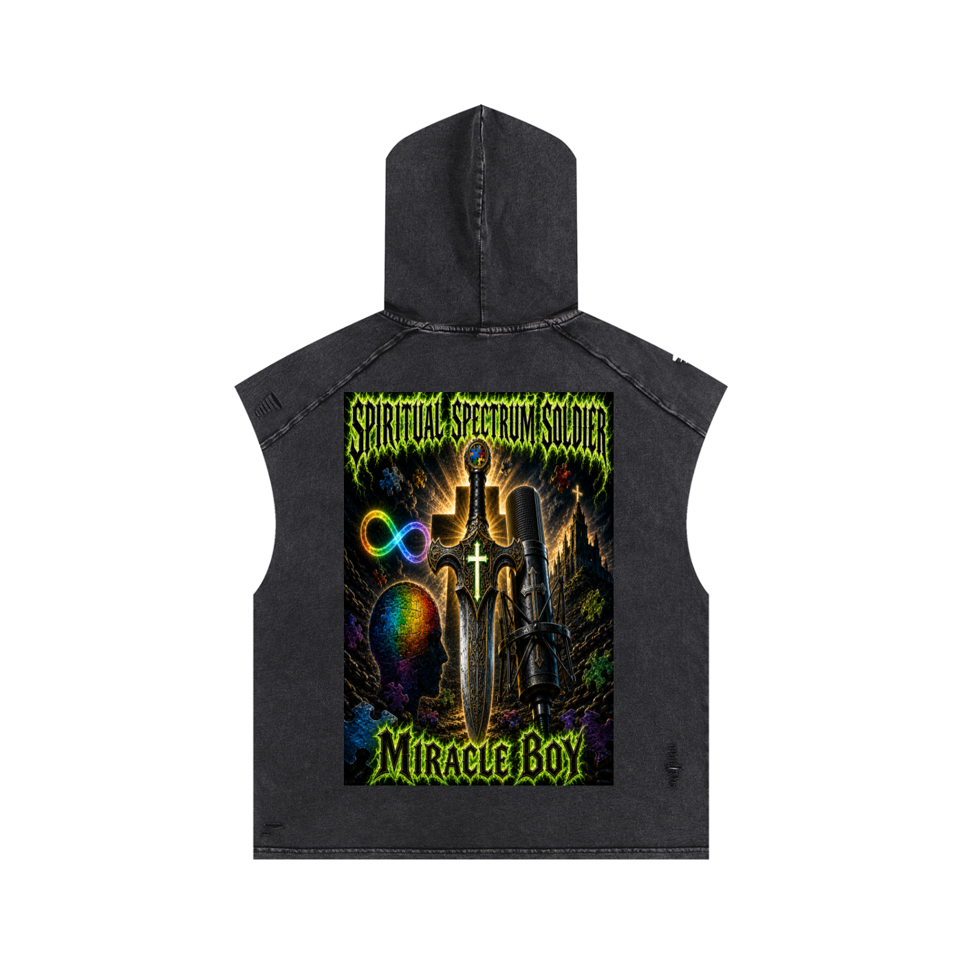 Spectrum Super soldier Hooded Tank Top